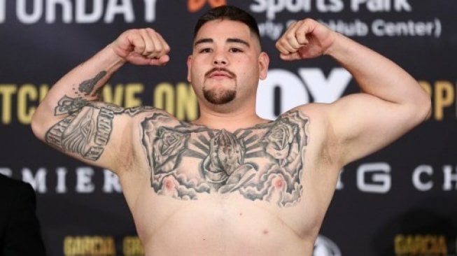 Petinju kelas berat AS keturunan Meksiko, Andy Ruiz. [AFP]