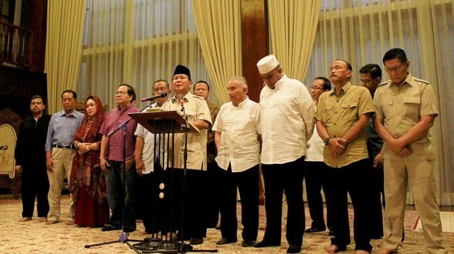 Sore Ini, Prabowo Bertemu Petinggi PPP, Partai Koalisi Jokowi