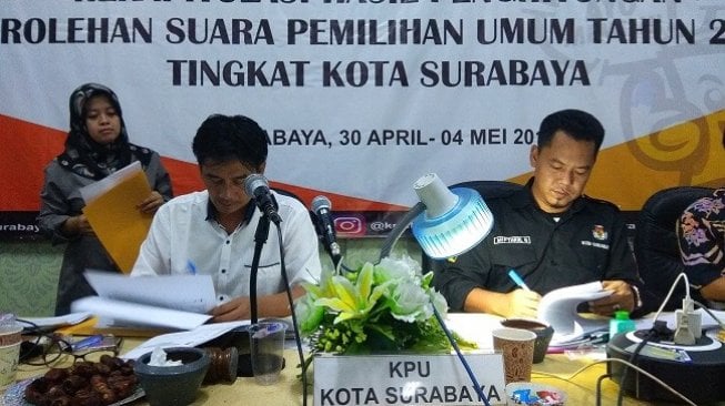 Keok di Surabaya, Saksi Prabowo Enggan Tandatangani Hasil Rekapitulasi KPU