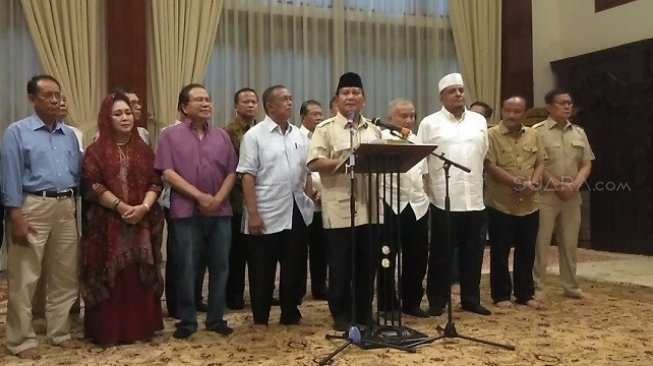 Situasi Prihatin, Prabowo Sebut Ada yang Usaha Perkosa Kedaulatan Rakyat