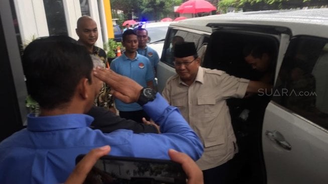 Terima Masukan Hasil Pemilu, Prabowo Sowan ke PKS