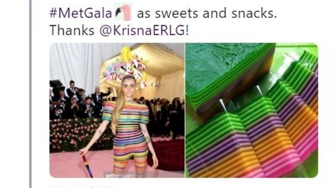 Kocak, 5 Fashion Selebritis di Met Gala Mirip Makanan Berbuka Puasa