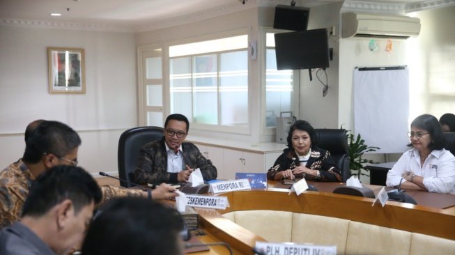 Menpora Pimpin Rapat Evaluasi Asian Games 2018