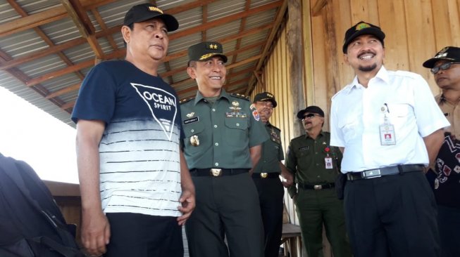 Kementan menggandeng TNI - AD dalam Koordinasi Pendampingan TNI-AD Program #SERASI Kalsel. (Dok : Kementan)