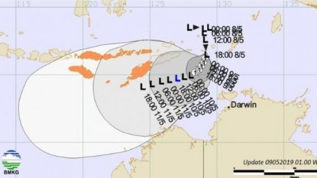 Siklon Tropis Lili Terjang Nusa TenggaraTimur