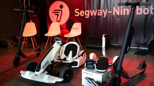 Skuter Listrik Segway Ninebot Resmi Hadir di Indonesia