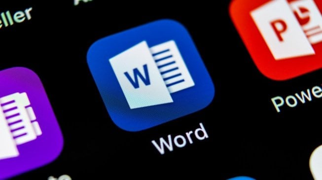 Ilustrasi Microsoft Word. [Shutterstock]