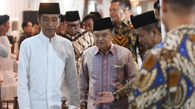 Jokowi - JK Buka Puasa Bersama di Rumah Dinas Ketua DPR Bambang Soesatyo