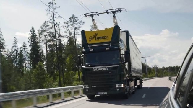 Truk Elektrik di Jerman Ini Gunakan Alat Mirip KRL, Intip Bentuknya