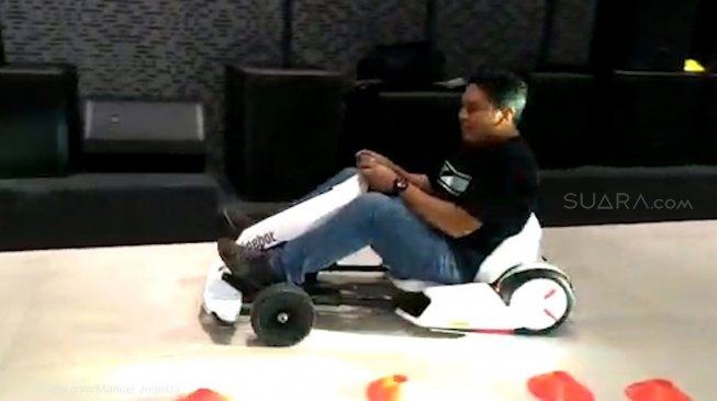 Begini Kesan Pertama Jajal Gokart Listrik Segway Ninebot