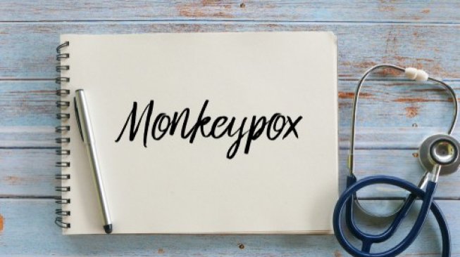 Monkeypox atau cacar monyet. (Shutterstock)