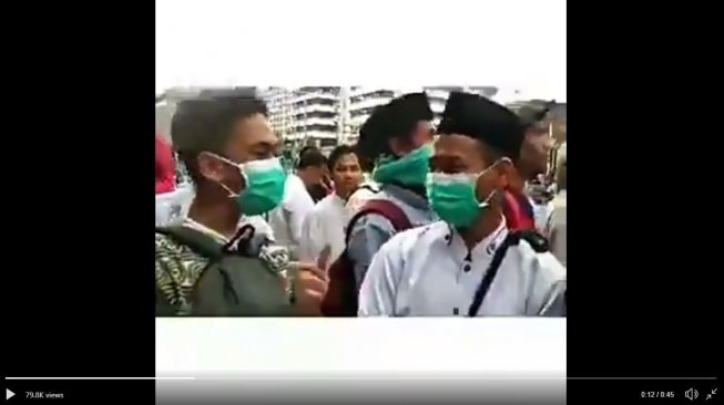 Video Aksi di Bawaslu, Santri Demonstran Bingung Ditanya Asal Pesantren