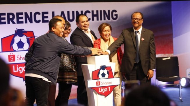 Launching tanda dimulainya Liga 1 2019 (dok. PT LIB).