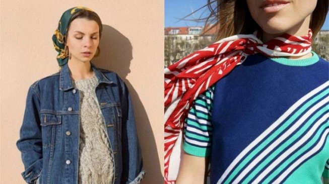 Pungut Baju Bekas Yang Dibuang di Pinggir Jalan, Wanita Ini Tampil Stylish