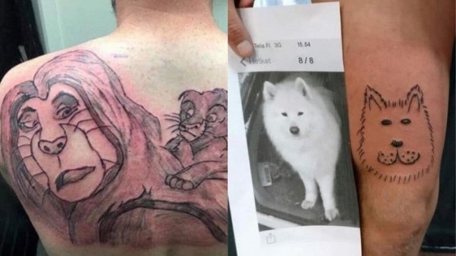 Bikin Tatto Dengan Bugdet Minim Hasilnya Malah Bikin Ngakak 