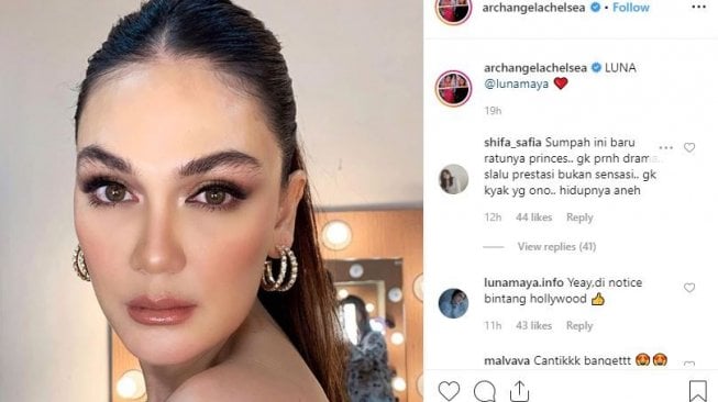 Cetar, Intip Penampilan Luna Maya dengan Gaya Rambut Baru