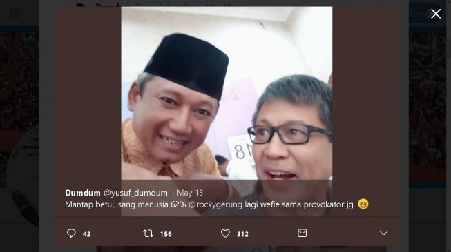 Jejak digital Iwan Adi Sucipto - (Twitter/@yusuf_dumdum)