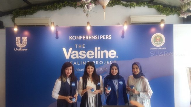 Event kesehatan kulit Vaseline [Suara.com/Vessy]