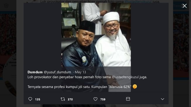 Jejak digital Iwan Adi Sucipto - (Twitter/@yusuf_dumdum)