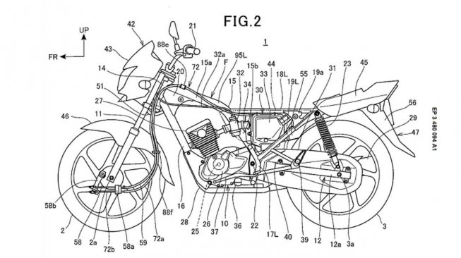 Bikin Penasaran, Honda Siapkan Paten Motor dengan Rem Tromol