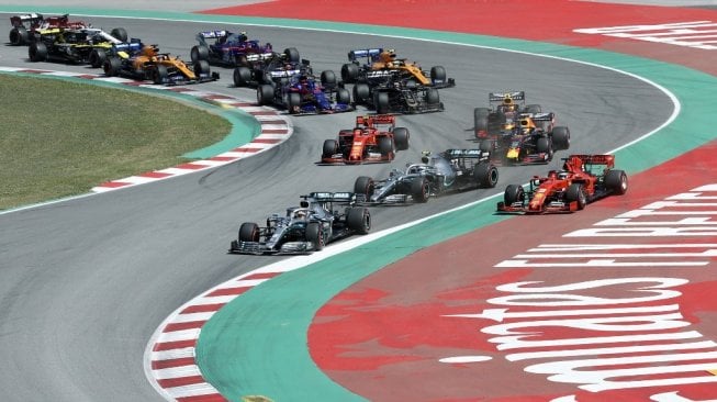 Berikut Data dan Statistik Balap F1 GP Spanyol di Sirkuit Catalunya