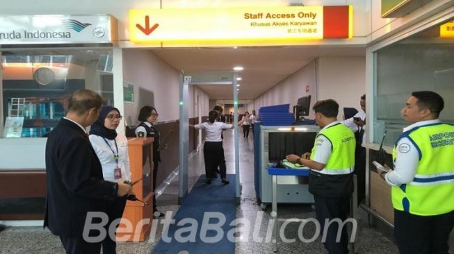 Jelang Lebaran, Otoritas Bandara Ngurah Rai Inspeksi Keamanan Penerbangan