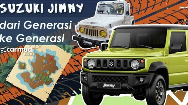 Ini Perbandingan Jimny Generasi Ketiga dan Keempat