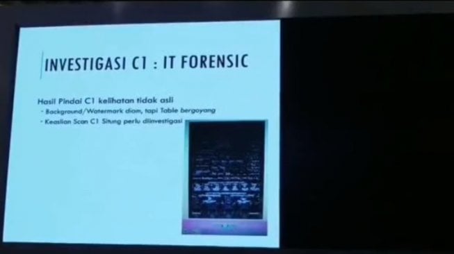 Temuan pakar IT Forensik BPN Prabowo-Sandi soal kecurangan form C1 (Youtube)