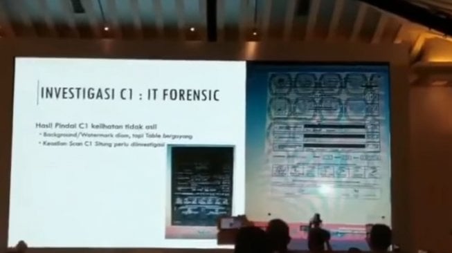 Temuan pakar IT Forensik BPN Prabowo-Sandi soal kecurangan form C1 (Youtube)