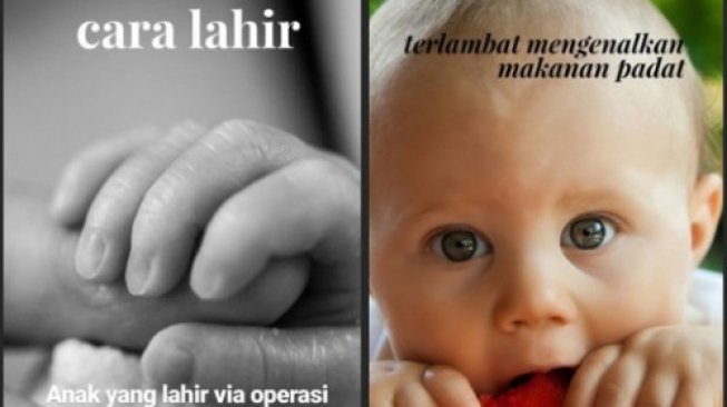 Ciri bayi yang berisiko eksim atopik (Instagram/dokterkulitkucom)