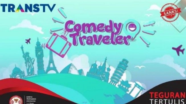 KPI beri sanksi acara Comedy Traveler [kpi.go.id]