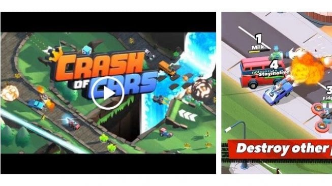 Crash of Cars. [Google Play Store]