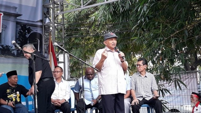 Amien Rais Janjikan Jumpa Pers yang Mantap Habis Diperiksa Polisi