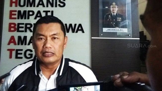 Kapolres Malang Kota AKBP Asfuri. (Suara.com/Aziz)