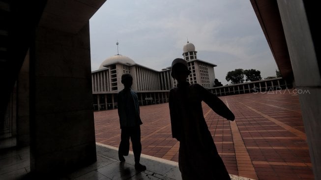 Polisi Bantah Ada Ledakan di Dekat Masjid Istiqlal