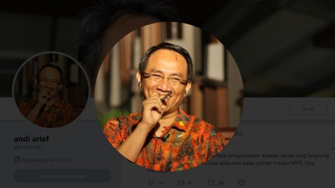 Petuah Andi Arief untuk Ulat Bulu dan Buaya Manjat, Sindir Siapa?