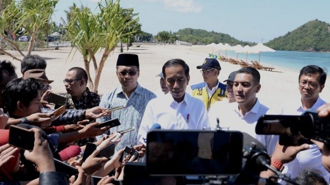 Jokowi Tinjau Mandalika NTB yang Bakal Jadi Sirkuit MotoGP 2021