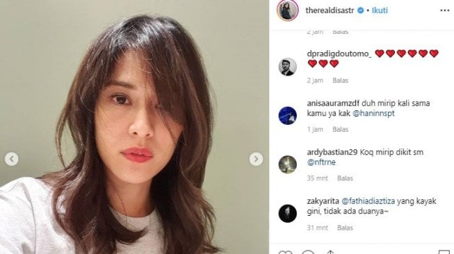 Kisah di Balik Gaya Rambut  Baru Dian  Sastro 