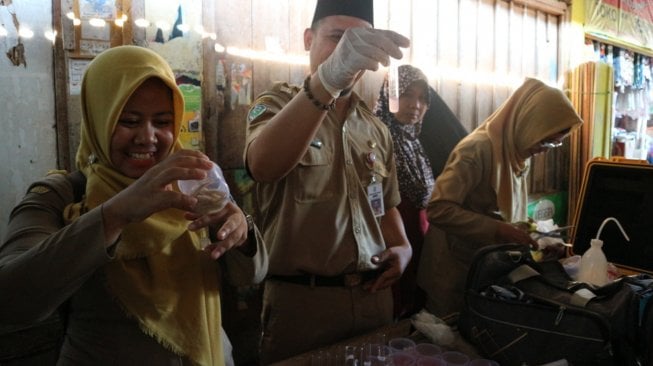 Dinkes Purbalingga Temukan Makanan yang Mengandung Zat Berbahaya di Pasar