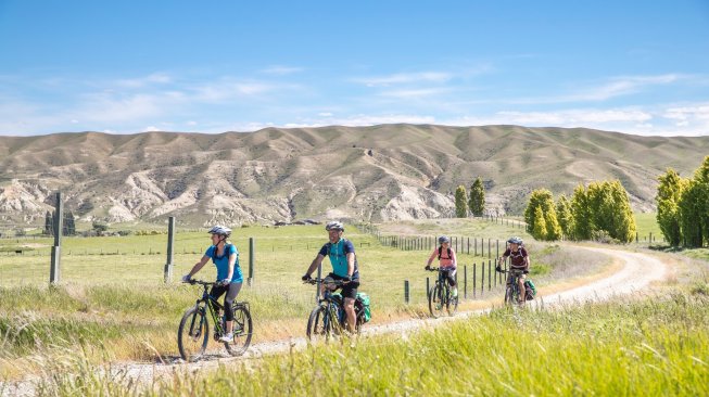 Otago Rail Trail Selandia baru. (Dok. Tourism New Zealand)