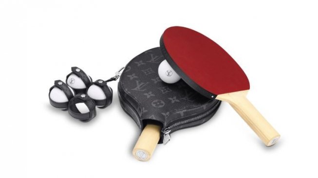 Set pingpong Louis Vuitton. (Louis Vuitton)