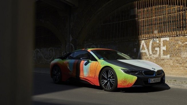 Begini Jadinya BMW i8 Kena Sentuhan Art