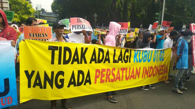 Pendemo Mulai Berdatangan ke KPU, Tapi Tolak People Power 22 Mei