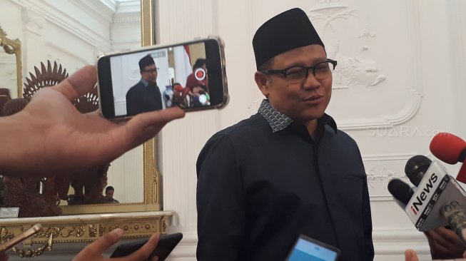 Ketua Umum PKB Muhaimin Iskandar. (Suara.com/Umay Saleh)