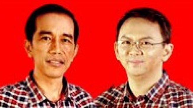 Jokowi dan Basuki Tjahaja Purnama alias Ahok di Pilkada DKI 2012 (Wikipedia)