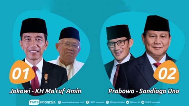 Inilah Hasil Pilpres 2019 Lengkap 34 Provinsi 
