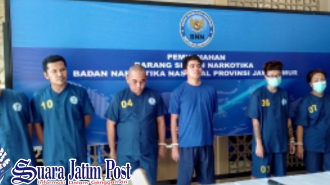 Ungkap Dua Kasus, BNNP Jatim Berhasil Musnahkan Narkotika 5,2 Kilogram