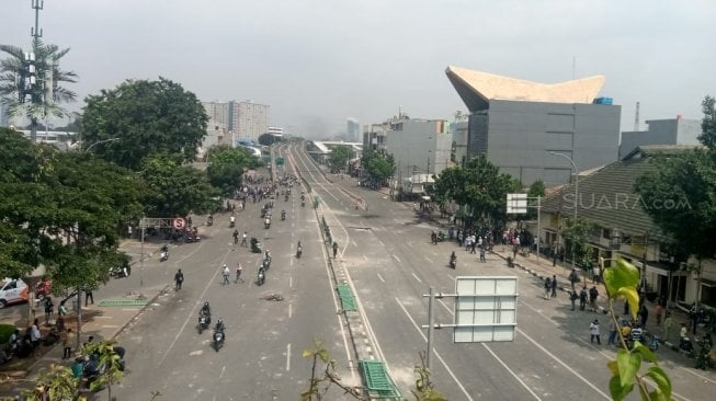 Kondisi Terakhir Jati Baru Tanah Abang, Sempat Rusuh Tapi Sudah Kondusif