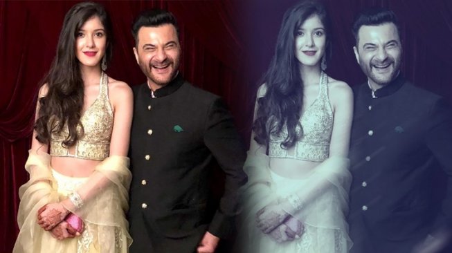 Sanjay Kapoor bersama putrinya, Shanaya Kapoor. [Instagram]