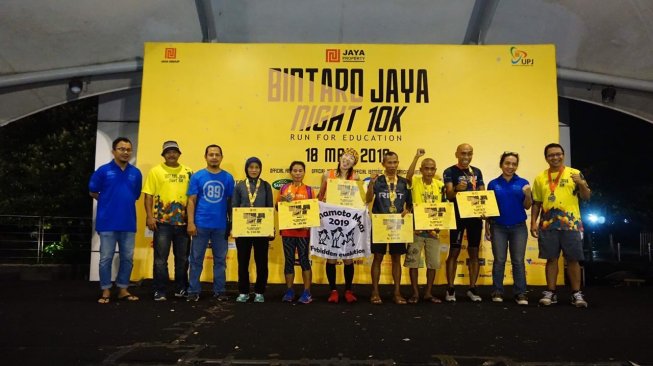 Bintaro Jaya Night 10K, lomba lari sekaligus gala amal. (Dok. Bintaro Jaya)